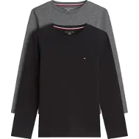 Tommy Hilfiger Underwear Camiseta gris oscuro / negro
