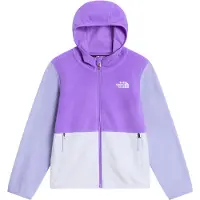 The North Face - Kid's Glacier Fullzip Hoodie - Forro polar size 7 Years, morado