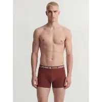 Jack & Jones Calzoncillo boxer 'JJSense' azul oscuro / pino / rojo carmesí / blanco