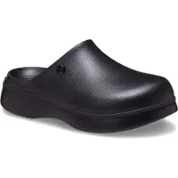 Crocs - Women's Dylan Notched Clog - Sandalias size 39-40, negro