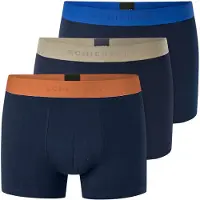Schiesser Calzoncillo boxer '95/5 Cotton' azul oscuro