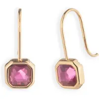 Ralph Lauren Pendientes 'DARLENE' oro / rosa oscuro