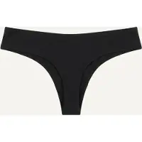 ZUBEK Tanga 'Women's Merino Wool Thong - Black' negro
