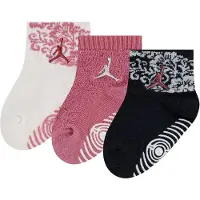 Jordan Calcetines magenta / negro / blanco