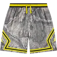 Jordan Pantalón 'MVP REALTREE DMND' amarillo limón / gris / negro / blanco