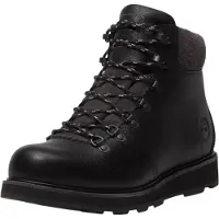 Timberland Botas con cordones gris oscuro / negro