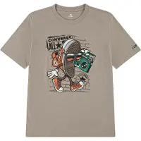 Converse Camiseta 'CNVB CHUCK CHARACTER' caqui / naranja / negro / blanco