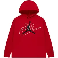Jordan Sudadera 'AIR' rojo / negro / blanco