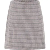 Fransa Falda 'FRBABETT' navy / marrón claro / marrón oscuro / blanco