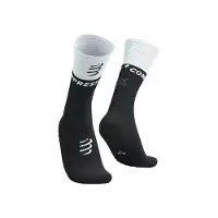 Compressport - Mid Compression Socks V2.0 - Calcetines de running size T1 - EU 35-38, azul