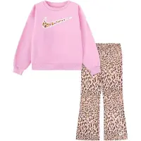 Nike Conjunto capuchino / rosa / negro / blanco