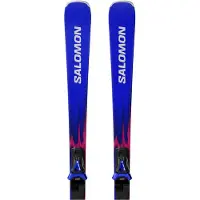 Salomon - Packs (esquí + fijaciones) - Equipe SL 10 + MI12 GW 2027 de Madera - Talla 155 cm - Azul