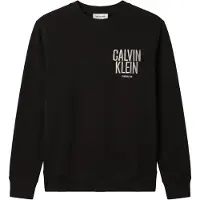 Calvin Klein Jeans Sudadera beige / negro