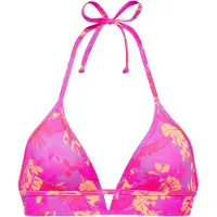 Venice beach Top de bikini amarillo neón / lila / naranja