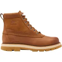 Sorel - Botas para hombre - Lark-47 Boot WP Velvet Tan Velvet Tan de Cuero - Talla 41,5 - Marrón