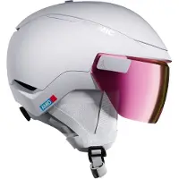 Atomic - Cascos esquís hombre - Revent GT Amid Visor HD White Heather de Lana - Talla 55-59 cm - Blanco