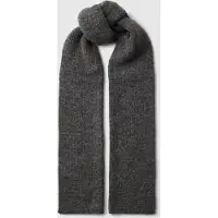 Selected Mezcla De Lana Bufanda Mujeres Gris ONE SIZE
