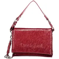 Desigual , Bolso Mediano, Mujer, Poliuretano, Rojo, U