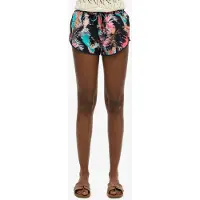 Superdry para mujer. W7110347A Pantalones cortos playeros con estampado Vintage marino (XS), Casual, Sostenible, Nylon reciclado, o