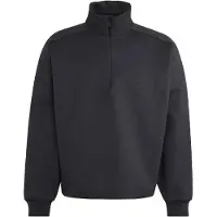 Adidas adidasSudadera DE INVIERNO DE PUNTO CON CREMALLERA HASTA EL PECHO SOFT LUX S Black Hombre