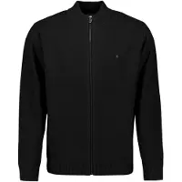 No-excess Pullover Full Zip Shoulder Detail Black Talla: M | Cárdigan Outlet | Hombre | Negro