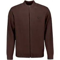 No-excess Pullover Full Zip Shoulder Detail Dark Brown Talla: S | Cárdigan Outlet | Hombre | Marrón