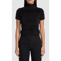 Guess Marciano GUESS Adele Logo Chenille Jet Black A996 Talla: XL | Sudaderas con Capucha Outlet | Mujer | Negro