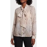Guess Marciano GUESS Verity Bow Ls Blouse Snow Lynx Talla: 42 | Manga Larga Outlet | Mujer | Blanco