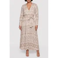 Guess Marciano GUESS Britney Ls Long Dres Geometric Monogram B Talla: 48 | Blusón Outlet | Mujer