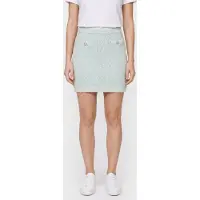 Guess Marciano GUESS Dorothy Skirt Swtr Cream And White Comb Talla: S | Mini Faldas Outlet | Mujer | Blanco