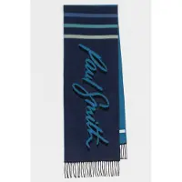 Paul Smith Men Scarf Logo Jacquard Navy Talla: OS | Bufandas Outlet | Hombre | Azul