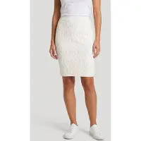 Guess Marciano GUESS Adele Logo Chenille Macadamia Talla: L | Faldas Midi Outlet | Mujer
