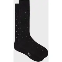 Paul Smith Men Sock Signature Dot Black Talla: OS | Ropa Interior Outlet | Hombre | Negro