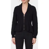 Guess Marciano GUESS Adara Cable Zipped C Jet Black A996 Talla: XXS | Sudaderas con Capucha Outlet | Mujer | Negro