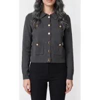 Guess Marciano GUESS Afrah Ls Pockets Car Dark Coal Heather M9 Talla: XL | Sudaderas con Capucha Outlet | Mujer
