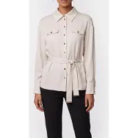 Guess Marciano GUESS Anita Belted Shirt Dreamy Moon Talla: 40 | Manga Larga Outlet | Mujer