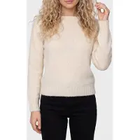 Guess Marciano GUESS Agnes Boat Neck Top Macadamia Multi Talla: M | Sudaderas con Capucha Outlet | Mujer