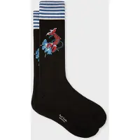 Paul Smith Men Sock Brody Sea Black Talla: OS | Ropa Interior Outlet | Hombre | Negro