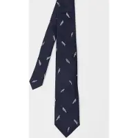 Paul Smith Men Tie Parrots Very Dark Navy Talla: 8 | Corbatas Outlet | Hombre | Azul