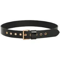 AllSaints As Rocks Patent Belt Black Talla: XS | Cinturones Outlet | Mujer | Negro
