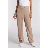 Guess Marciano GUESS Ariana Overlap Taper Velvet Taupe Talla: 40 | Pantalones Formales Outlet | Mujer | Negro