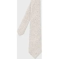 Paul Smith Men Tie Floral Fleck Grey Talla: 6 | Corbatas Outlet | Hombre | Gris