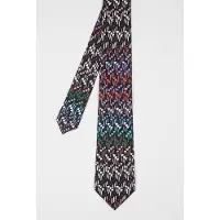 Paul Smith Men Tie Painted Geometric Very Dark Navy Talla: 8 | Corbatas Outlet | Hombre | Azul