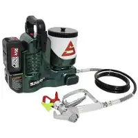 StarTech.com Pulverizador de pintura sin aire - Pulverizador de pintura eléctrico - 500 W - 2200 PSI - 1,2 l - Portátil - Batería extraíble - Dos baterías