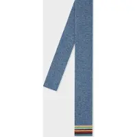 Paul Smith Men Tie Knit Sig Tipping Petrol Blue Talla: OS | Corbatas Outlet | Hombre | Azul
