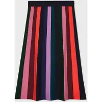 Paul Smith Womens Knitted Skirt Very Dark Navy Talla: XS | Faldas Midi Outlet | Mujer | Azul