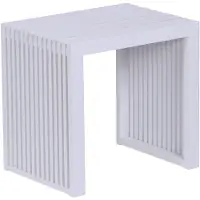 Relaxdays , banco de bambú, banco moderno para la cocina, banco para vestidor, pasillo, baño y dormitorio, dimensiones: 43 x 45 x 33 cm, zapatero, color blanco