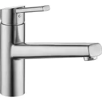 NABER KWC Luna E1, grifo para lavaplatos, acero inoxidable, alta presión