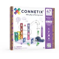 Connetix Juego De Construcción Ball Run Launcher 47 Piezas