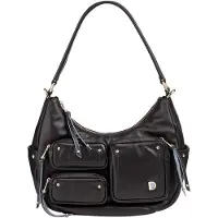 Dudu Toys Pocket Bolso para hombre Piel natural 30 cm negro